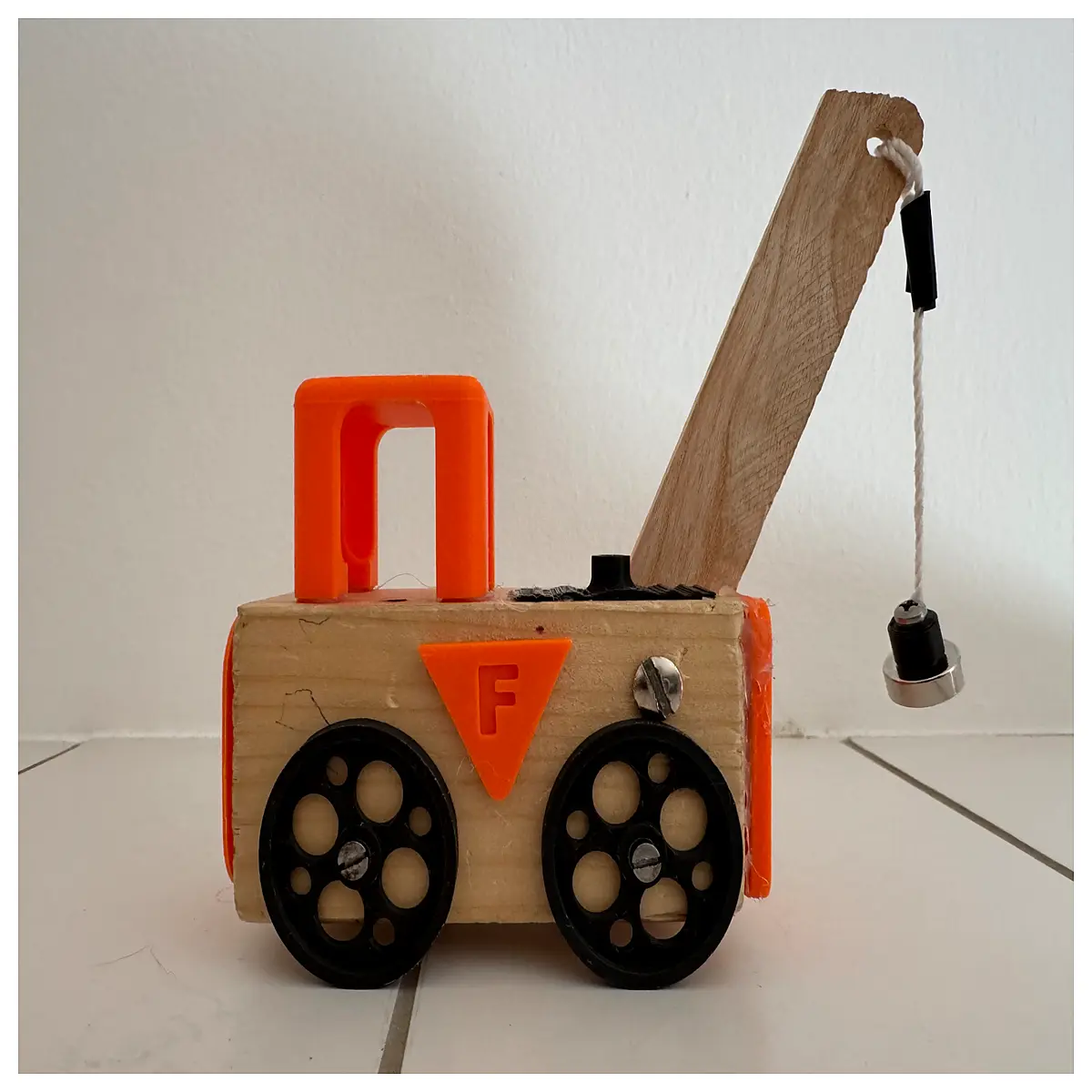 Toy Crane Kids Educational Mechanical Toys Building Model Indoor Games Learning Tools Puzzle Toys DIY Assembly
