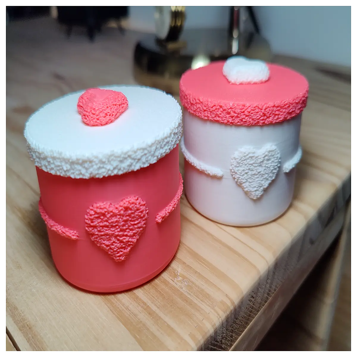 Valentine s Day Planter Decorative Potted Plant Indoor Gift Floral Arrangement Succulent Container