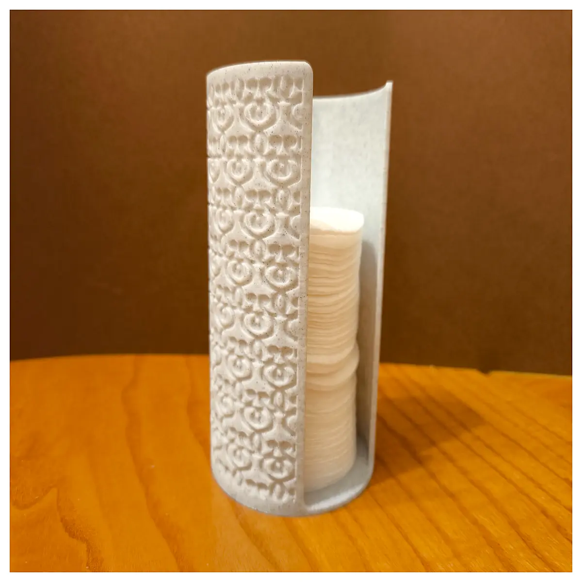 Cotton Pad Holder Organizer Rotating Dispenser Bathroom Shelf Kitchen Storage Rotating Cotton Swab Dispenser Rotating Cotton Swab Box Rotating Cotton