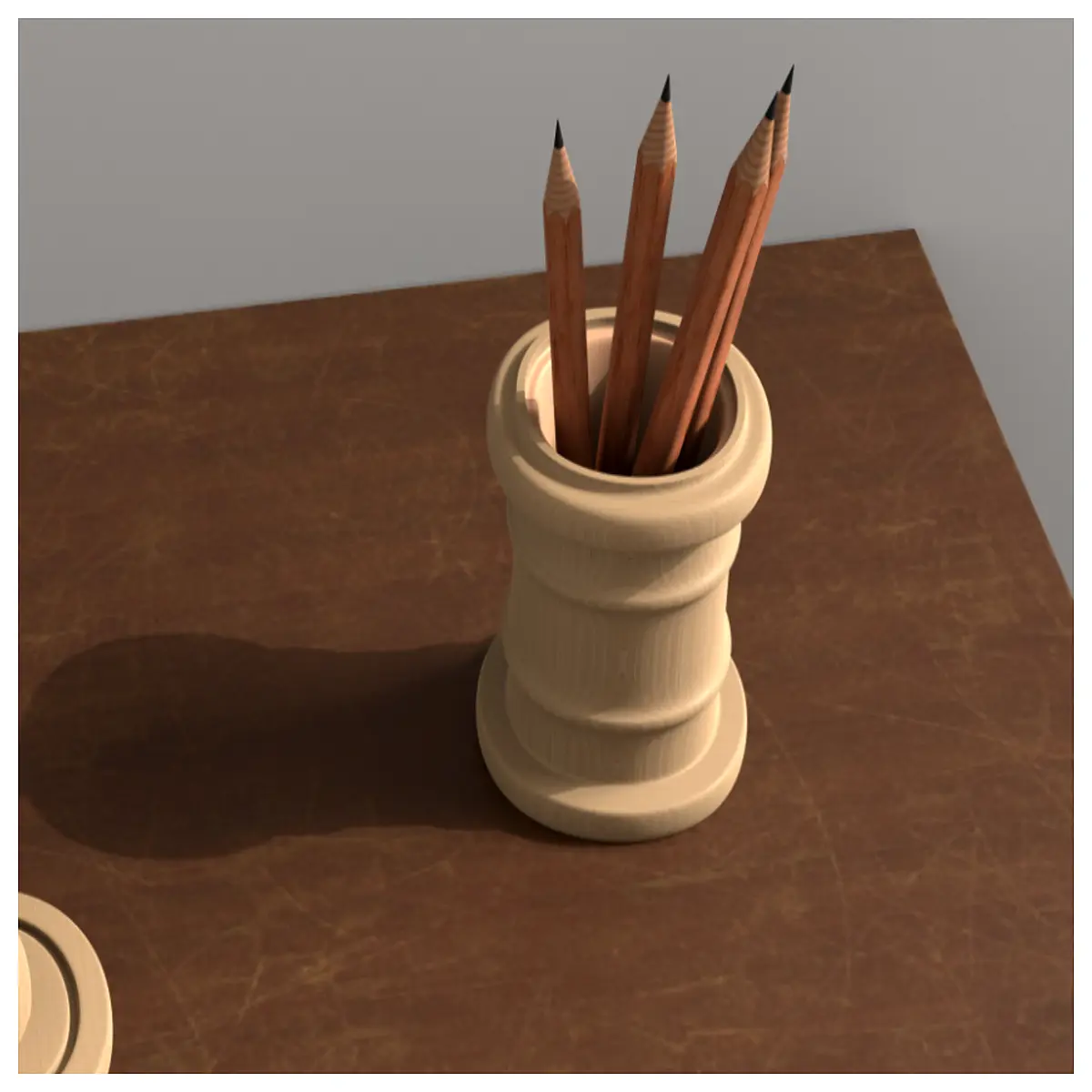 Pen Holder Desk Organizer Simple Design Office Study Supplies Pen Case Creative Home Decor Pen Holder