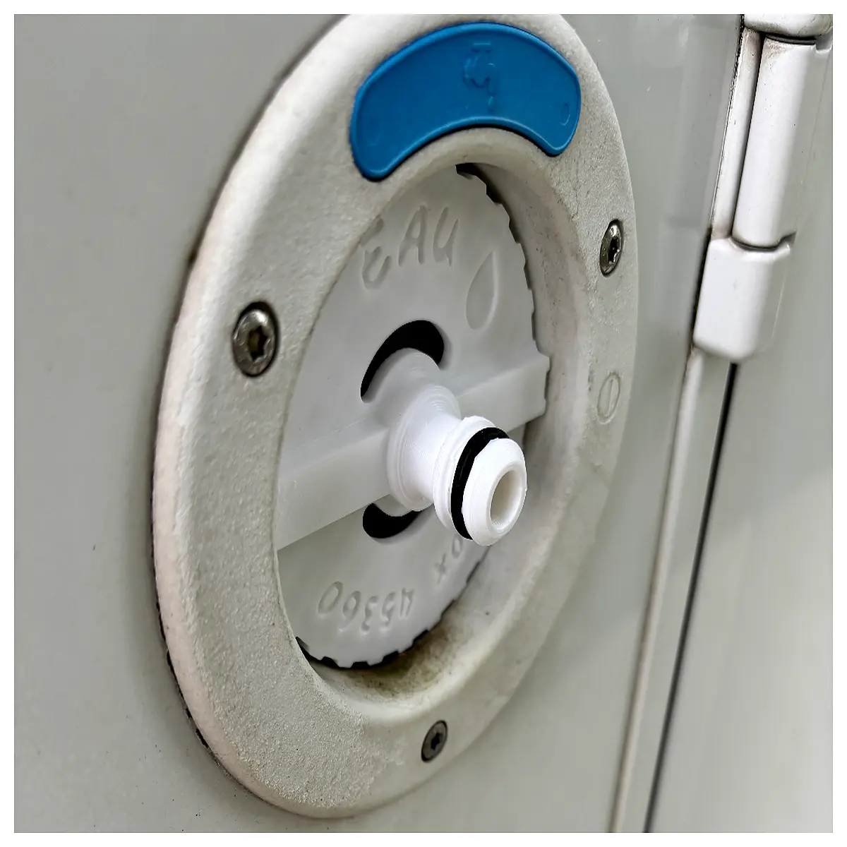 RV Water Tank Cap Sealed Inlet Cover Water Tank Seal Ring Camper Accessory Water Tank Parts
