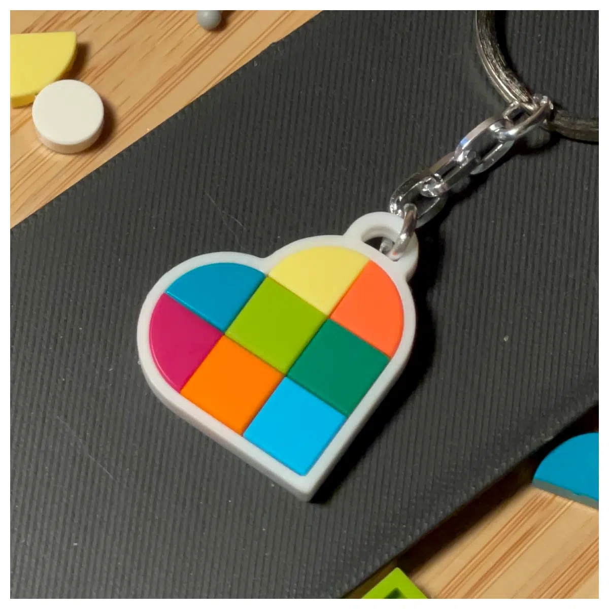 diy mini brick keychain spare parts leftover stud bricks for jewelry making small plastic building blocks for crafts and gift charms