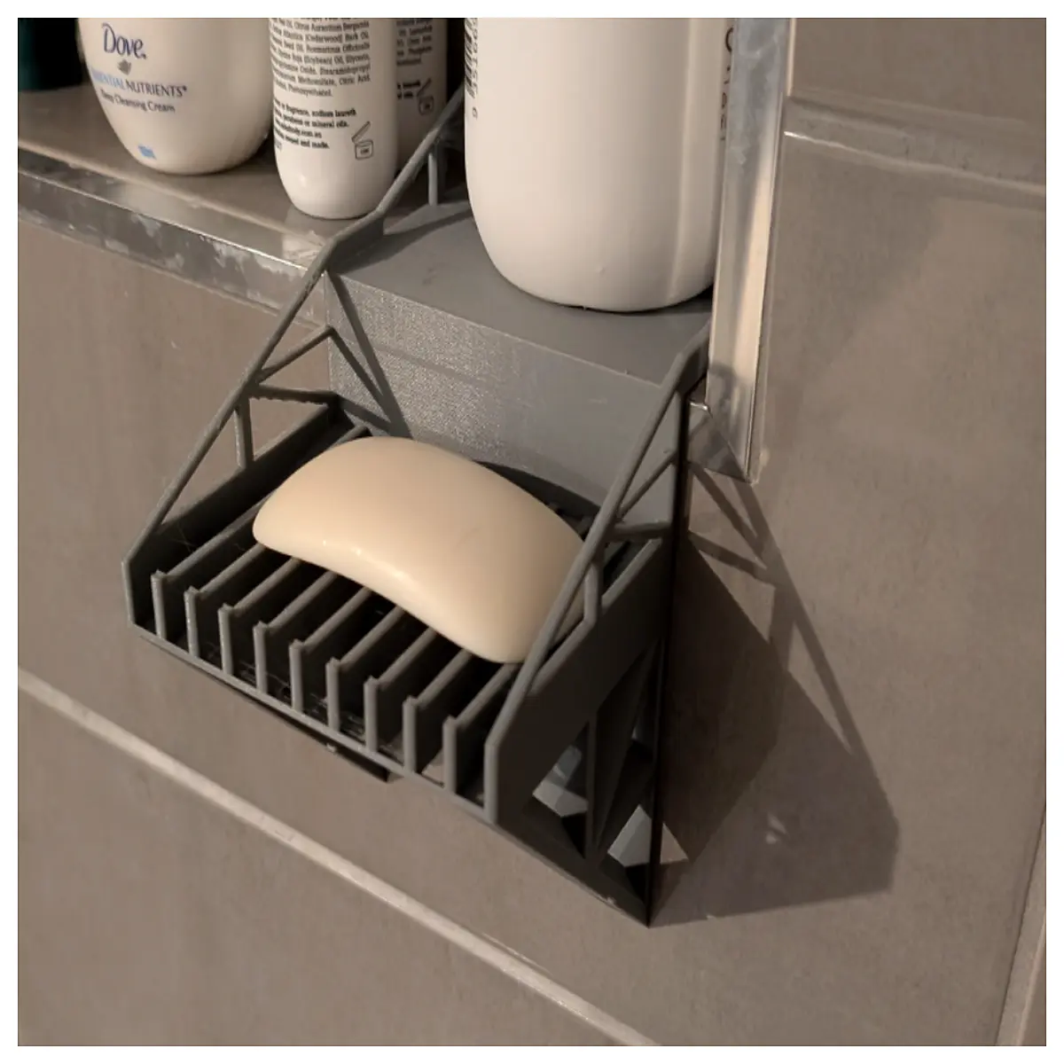 shower niche shelf extender insert for deep niches bathroom storage organizer
