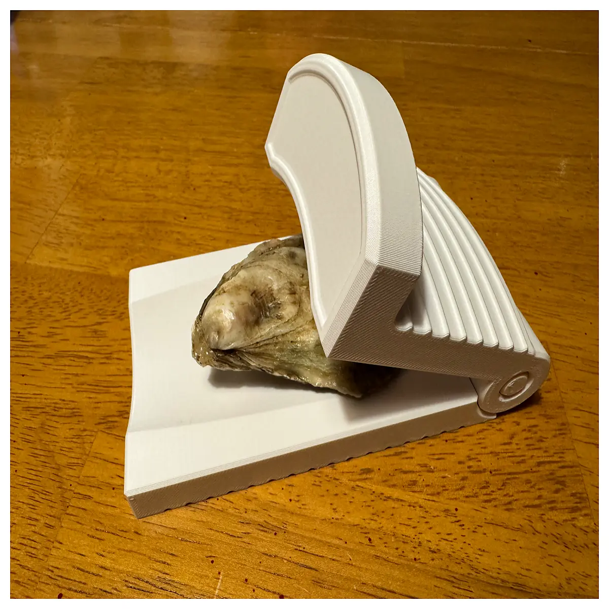 duty oyster set with ergonomic handle stainless steel shellfish opener for home bar and restaurant use