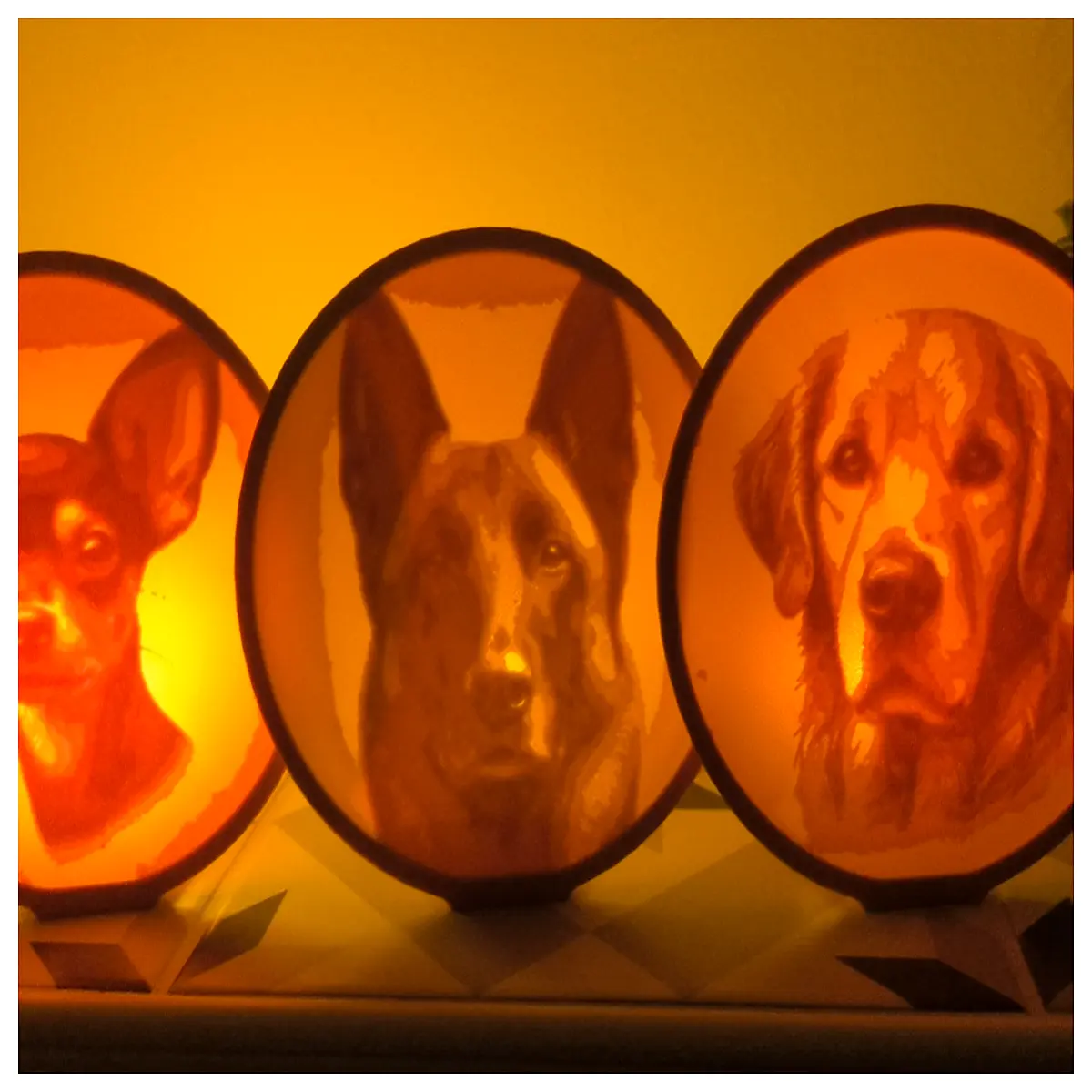 Creative Dog Table Bedroom Study Decor Pet Theme Night Children s Room Lighting Dog