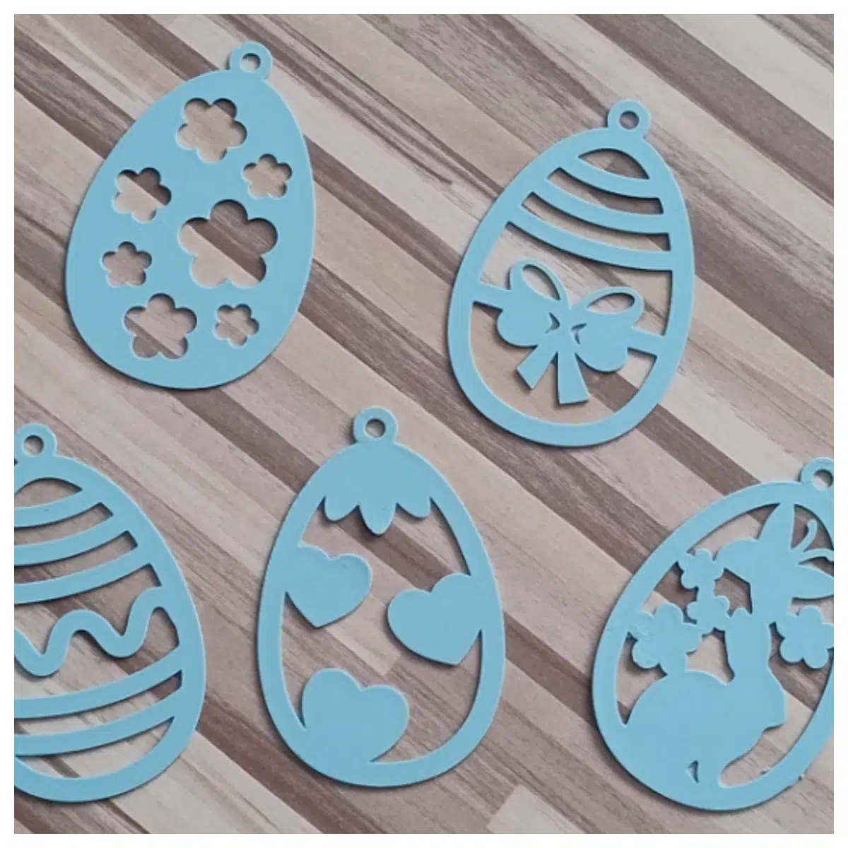 cute bunny rabbit hanging ornaments for easter egg tree decorations pastel spring party supplies ceramic and plastic charm pendants