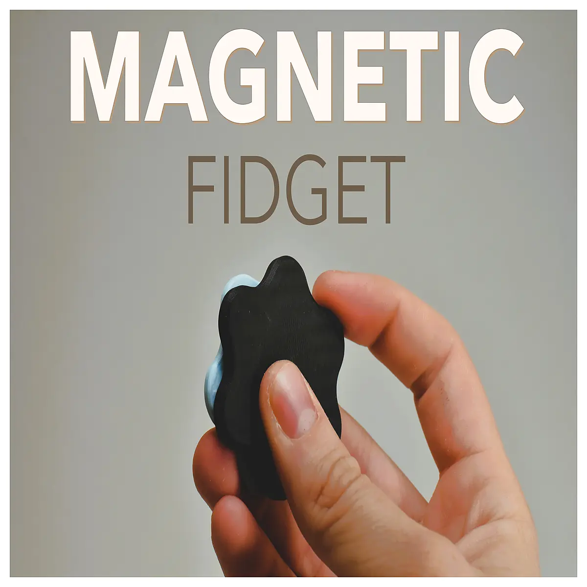 Magnetic Decompression Toy Magnetic Attraction Silent Fidget Toy Stress Relief Office Desk Small Toy Puzzle Fun