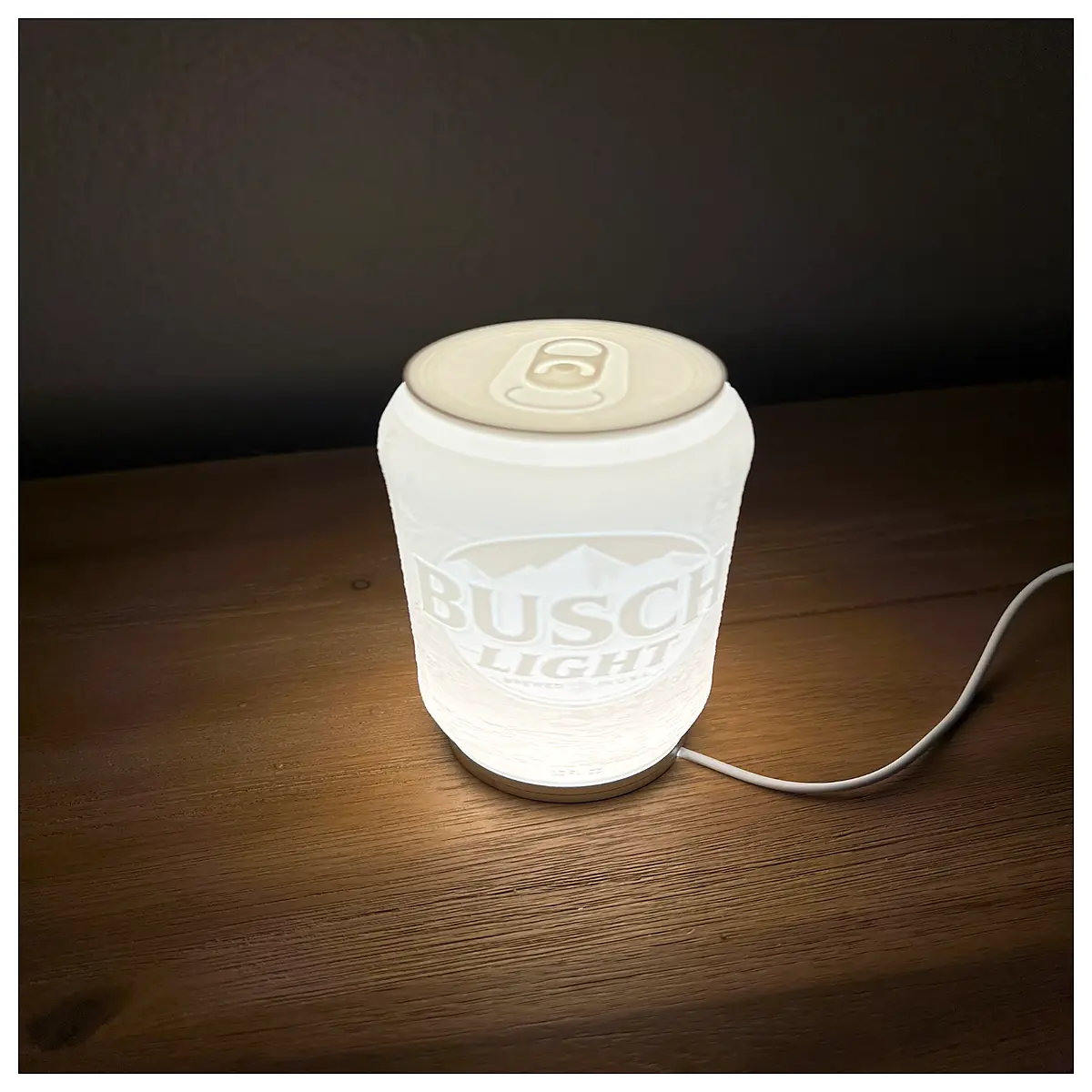 glow in dark beer cans with embossed up party drinkware