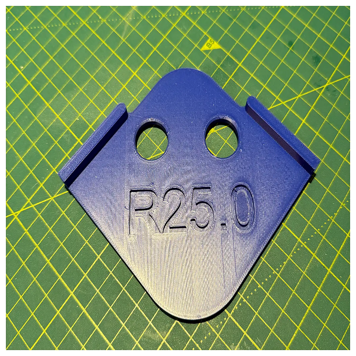 25mm radius center punch locator tool for precise marking and drilling alignment