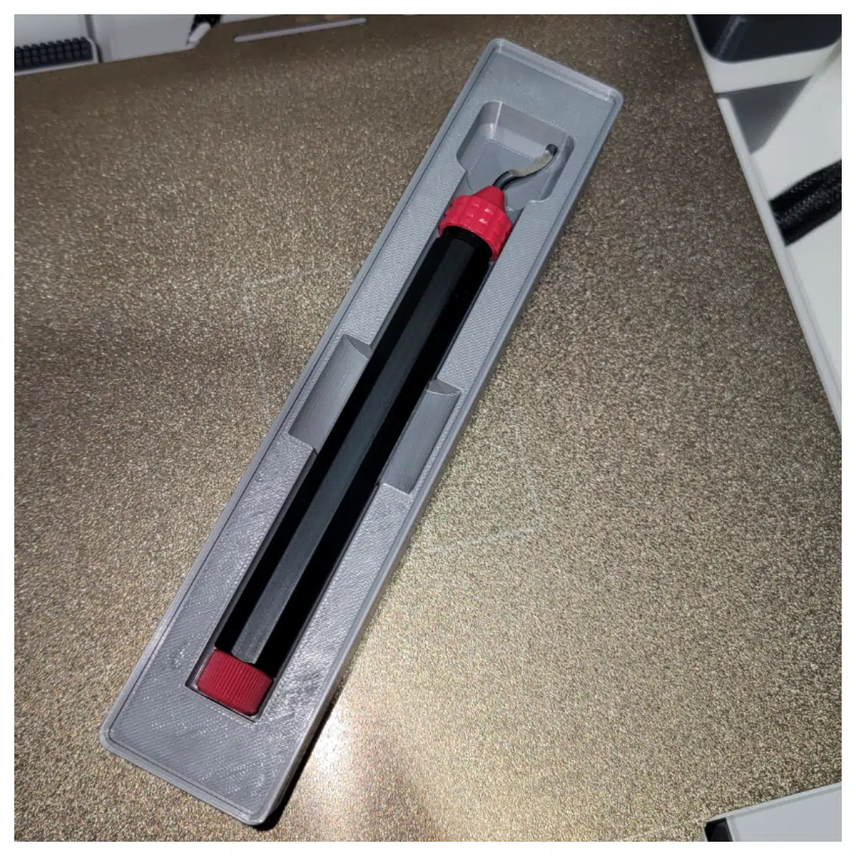 Gridfinity 1X5 Corner Router Desktop Storage Accessories Edge Finishing Parts Shaping Organizer Tool