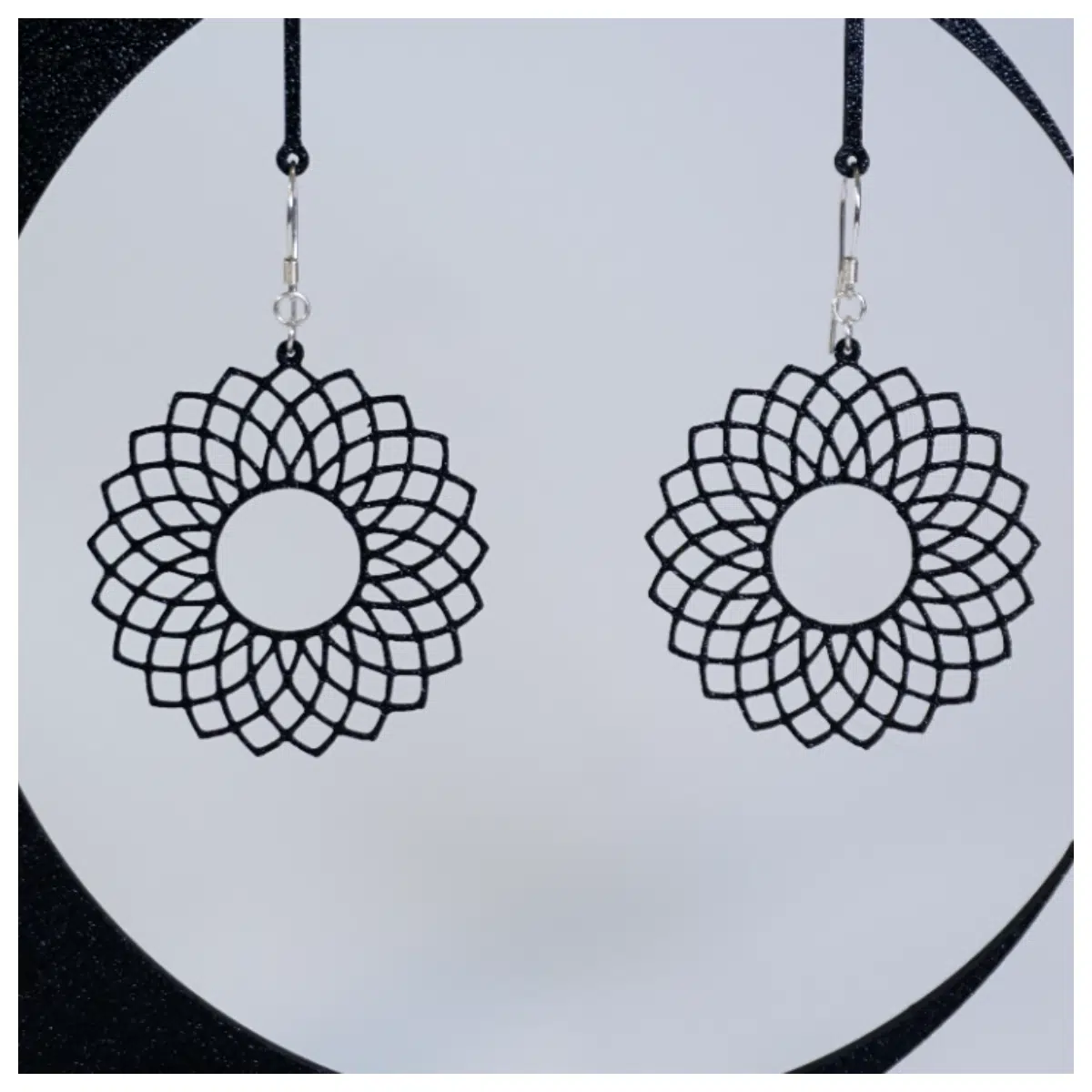 Sun Mandala Earrings v2 Bohemian Style Women s Ethnic Jewelry Mandala Earring Sun Earrings