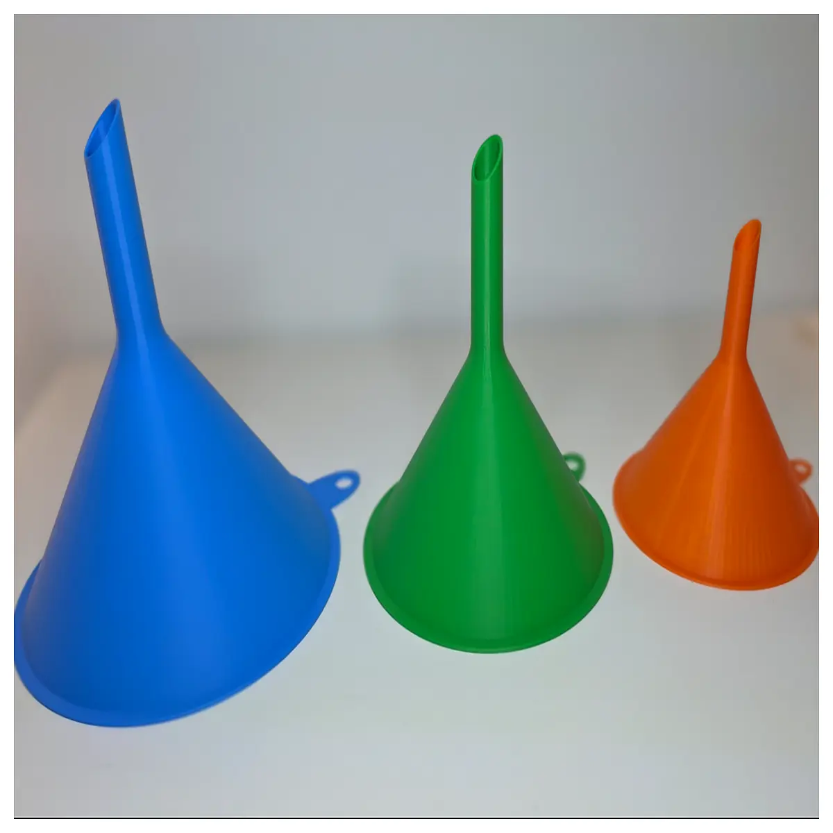 stainless steel funnel set 100mm 125mm 150mm lab chemistry glass pouring filter wide mouth kitchen oil