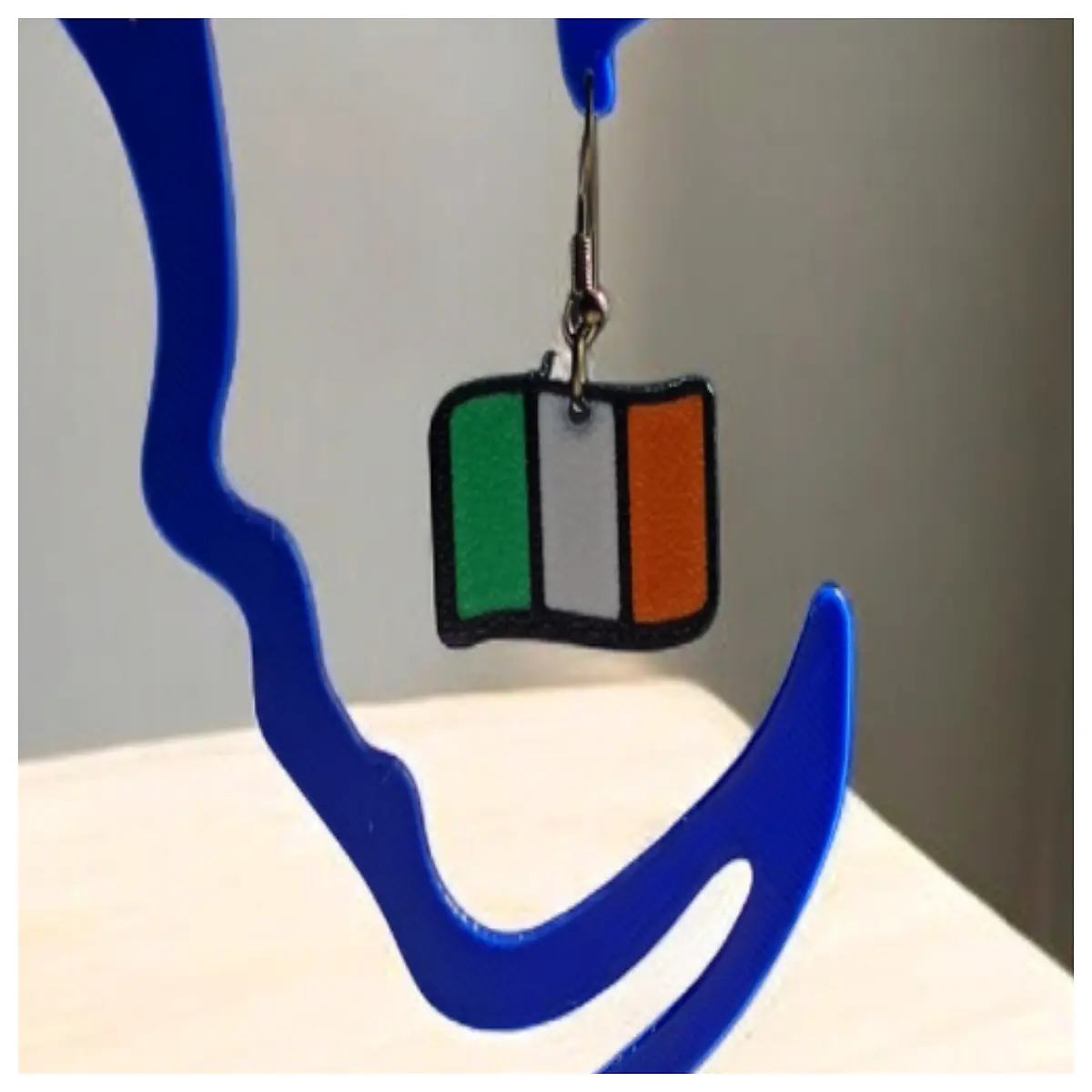 Irish Flag Earrings Vibrant s St Patrick s Day Decoration Party Gift Festival Accessory