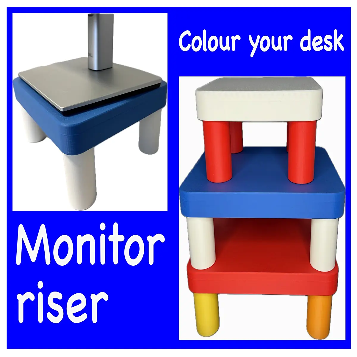 Monitor Stand Computer Monitor Stand Desk Monitor Mount Adjustable Stand VESA Mount Angle Adjustment Computer Accessories