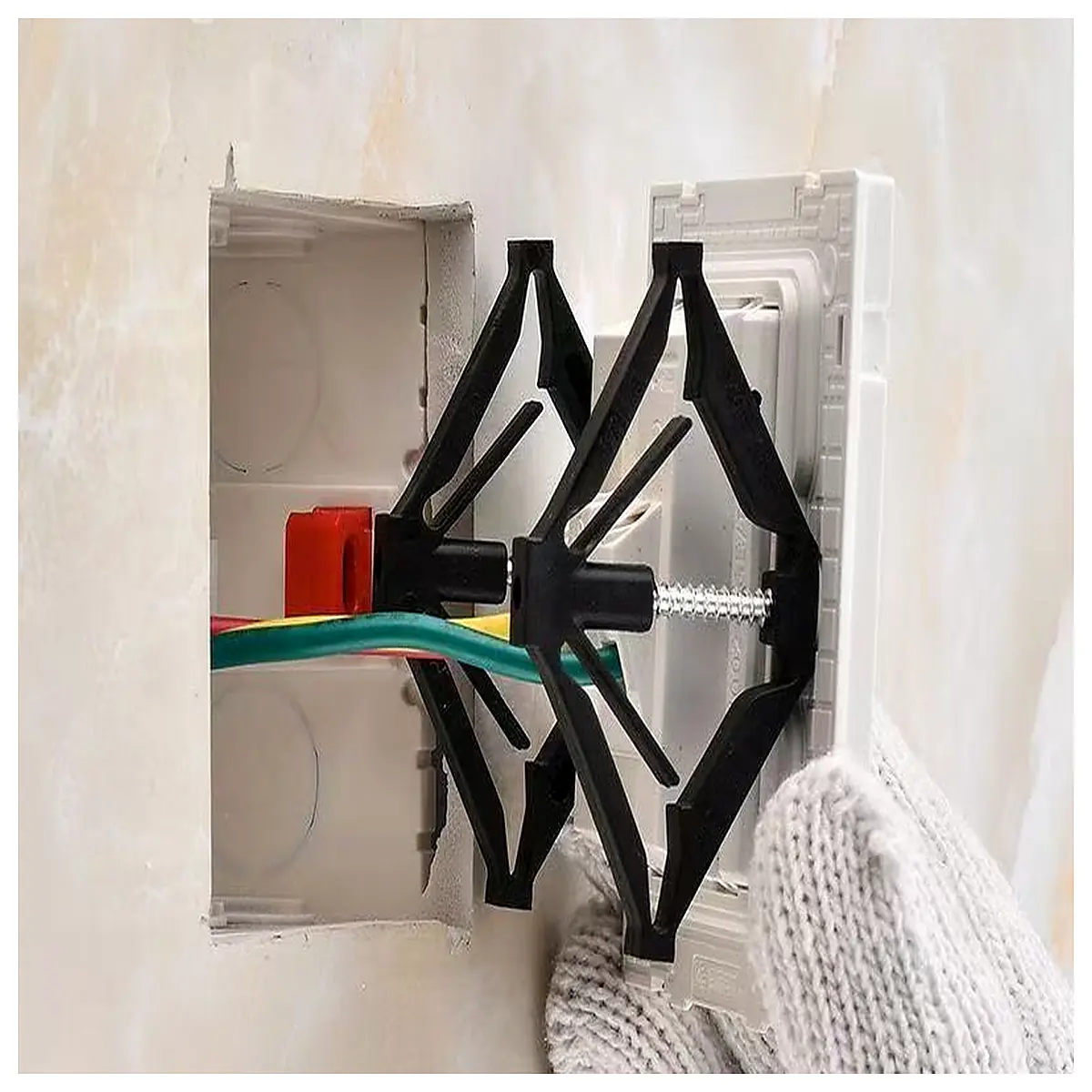86 type wall socket repair bracket replacement mounting plate for loose electrical switch frame fixer support
