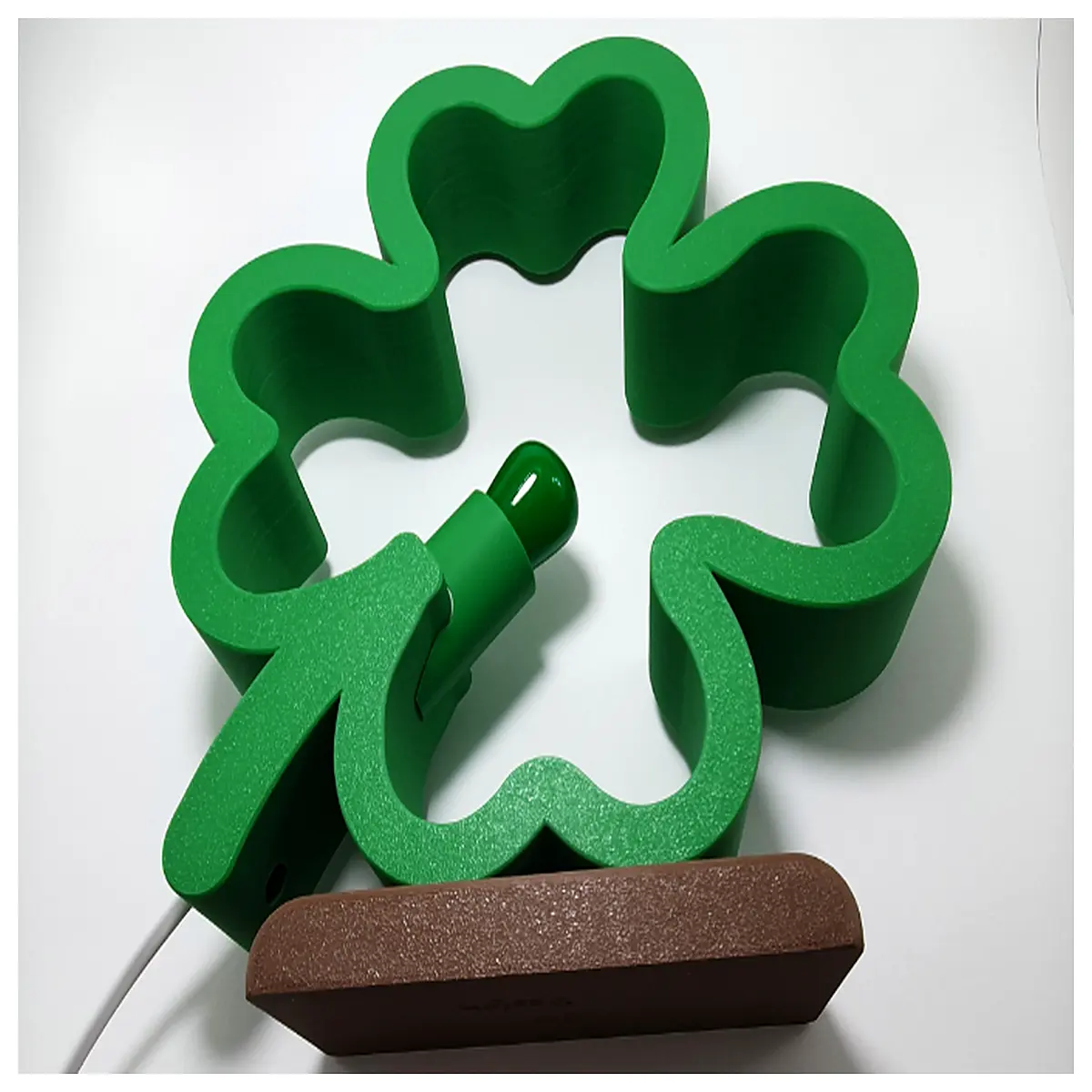 Four Leaf Indoor Decoration Romantic Night Bedroom Study Room Mood Lighting Decorative Gift Green