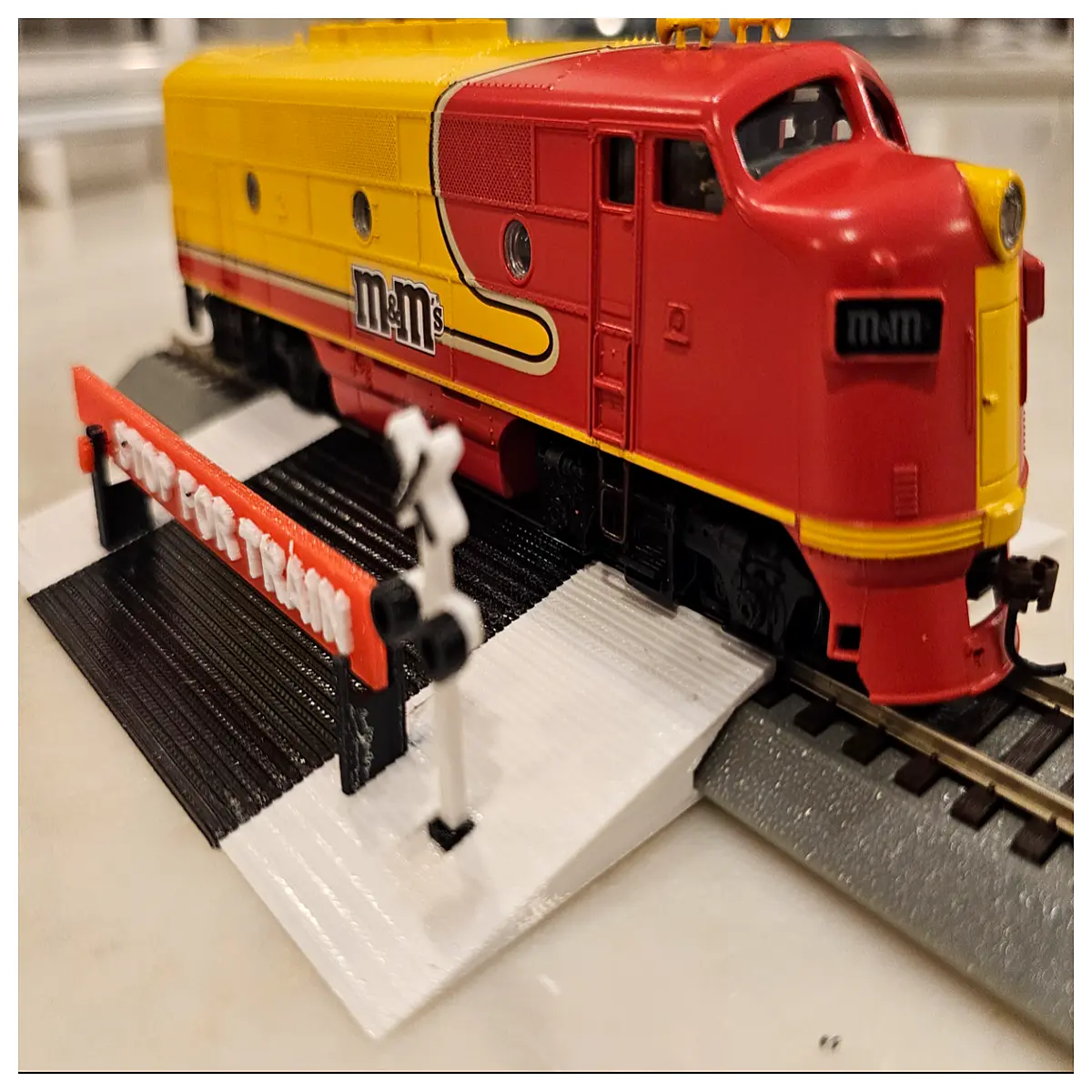 MHT RealTrax Train Crossing Model Railway Simulation Accessories Train Track Model Scenic Accessories Train Parts