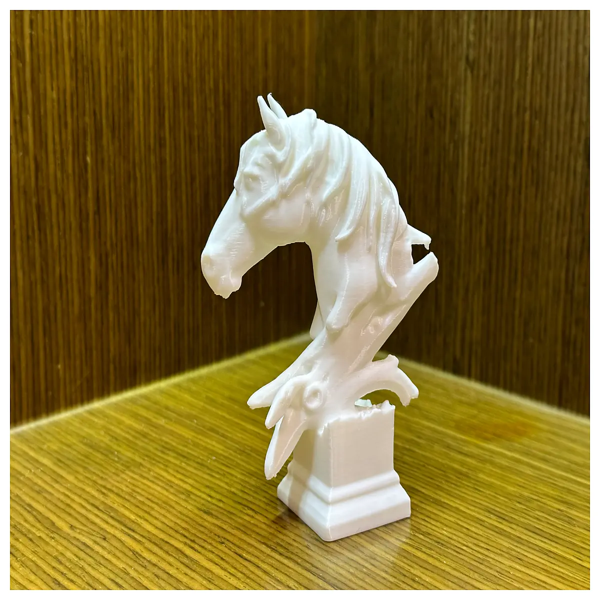 abstract sandstone horse sculpture modern home decor minimalist animal art piece for living room shelf