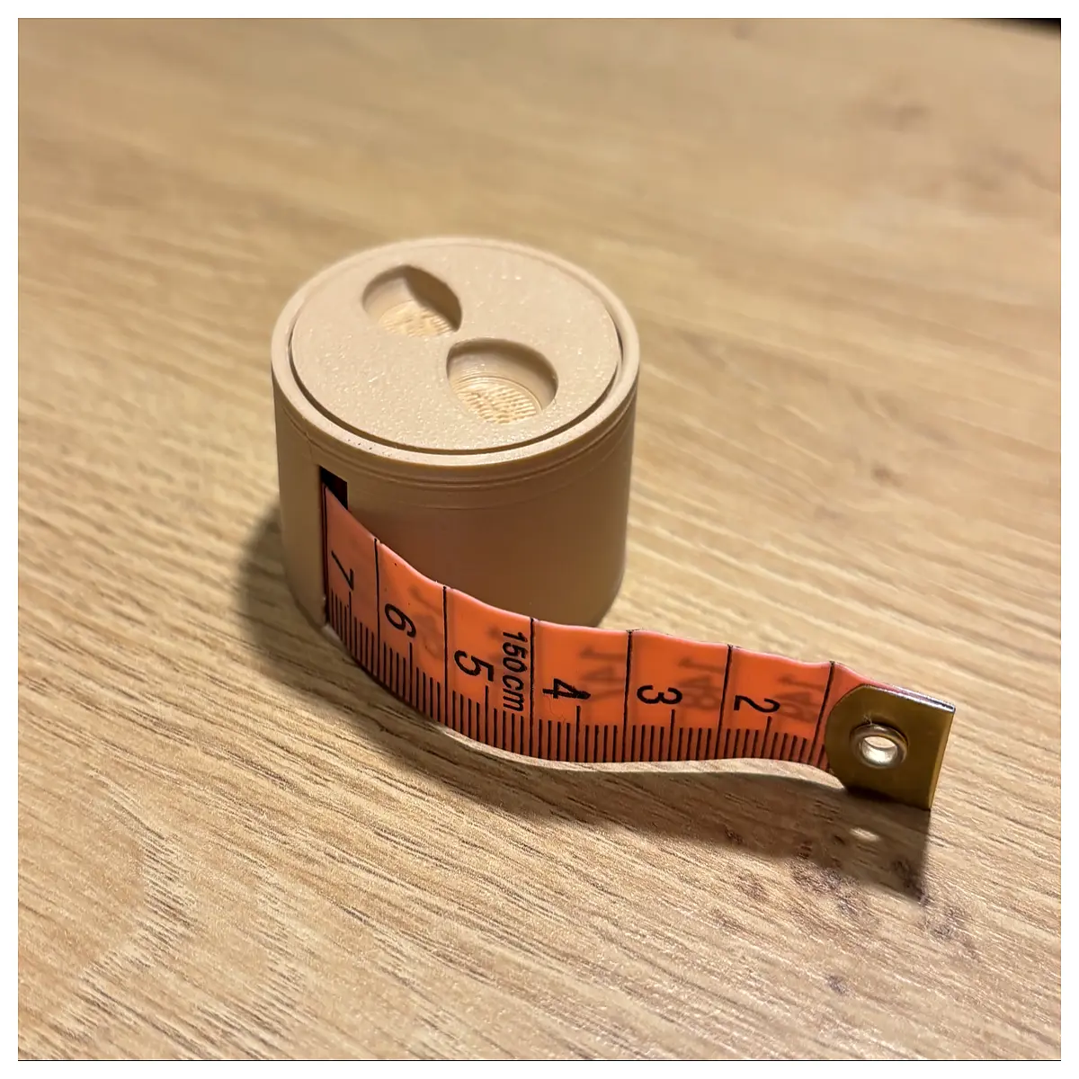 Tailor Measuring Tape Box Sewing Ruler Case Cutting Ruler Box Measurement Tool Organizer Cutting Box