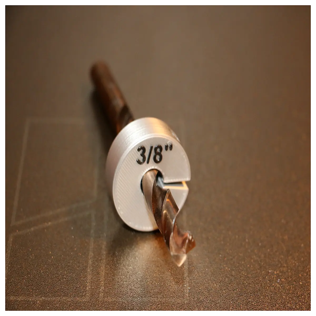 38mm Drill Bit Depth Stop Solid Limiters Inch Drill Accessories Hole Drilling Precision