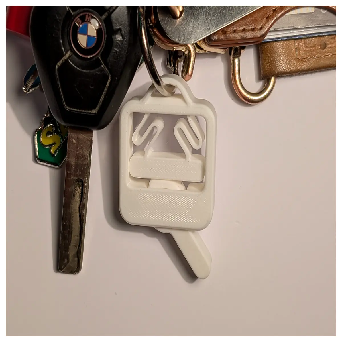 Switchable Key Fob Fast Key Replacement Smart Keychain Mobile Accessory Key Chain Accessories Replacement Parts