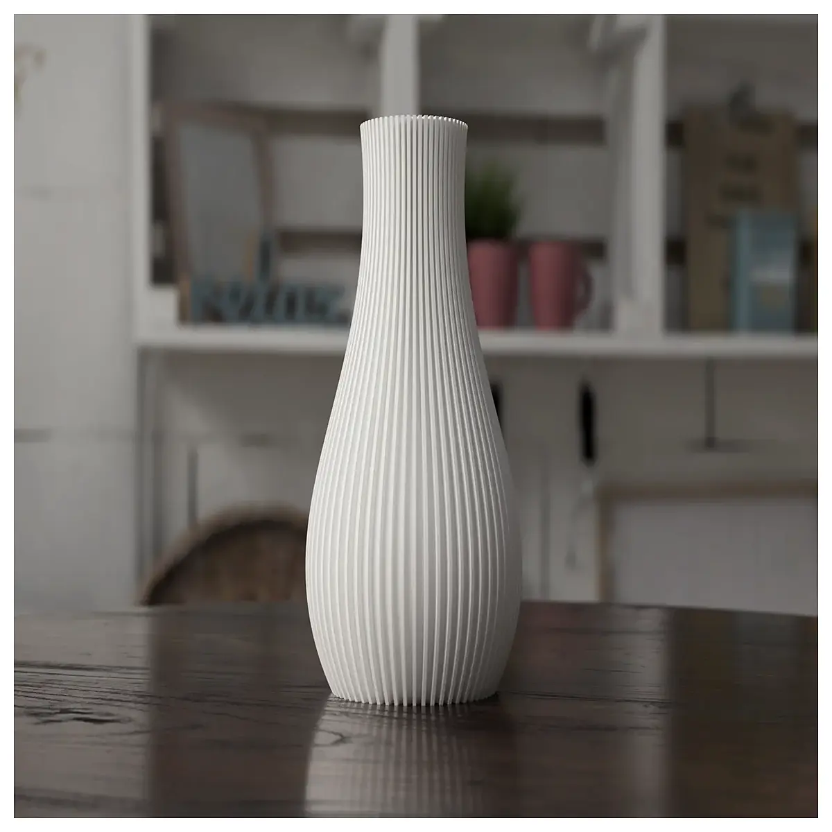 200mm Straight Vase Decorative Vase Home Vase Modern Minimalist Desk Flower Jar Creative Vase Arrangement