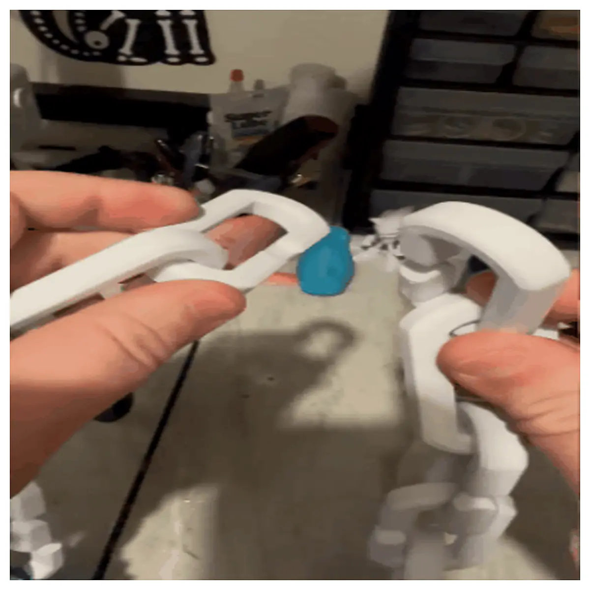 Easy to Print Chain Links 3D Printing Parts Chain Connectors Mechanical Components Rapid Prototyping Chain Accessories