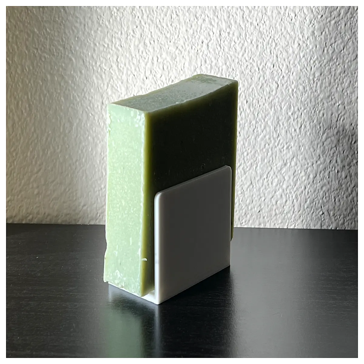 Vertical Soap Dish Bathroom Shelf Soap Holder Drip Tray Multi Tiered Storage Kitchen Washroom Essential