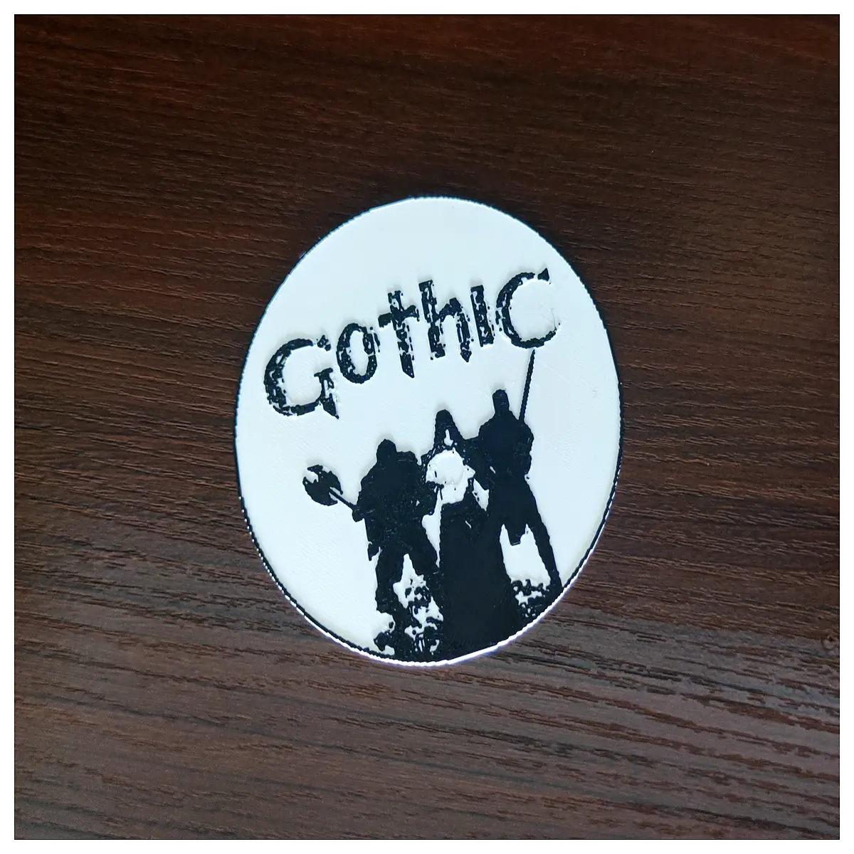 Gothic Coasters Set Black Decorative Coasters Coffee Mats Wine Mats Heat Table Protection Personality Black Coasters