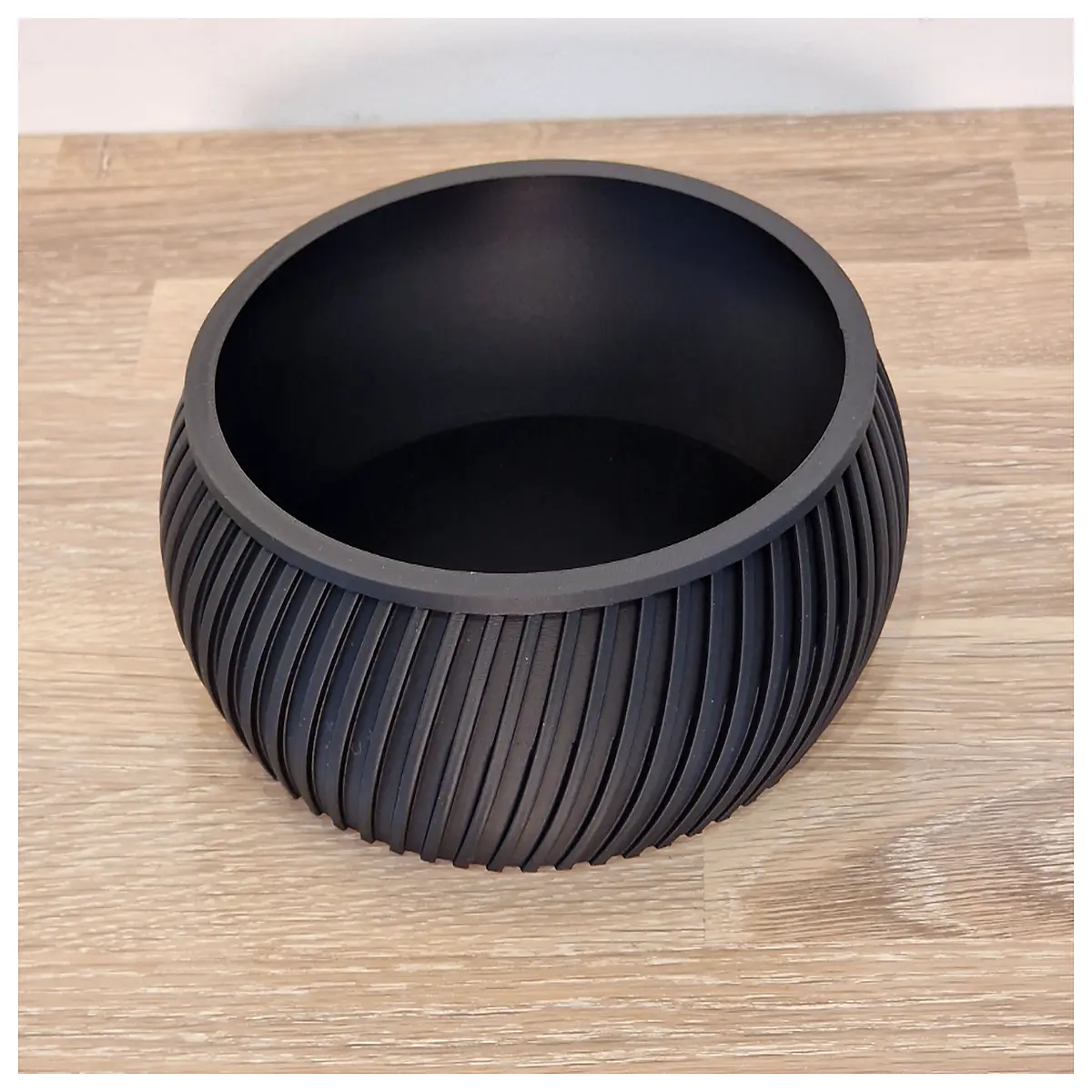 160x50mm ribbed bowl textured ceramic serving dish wide shallow soup plate kitchen tableware