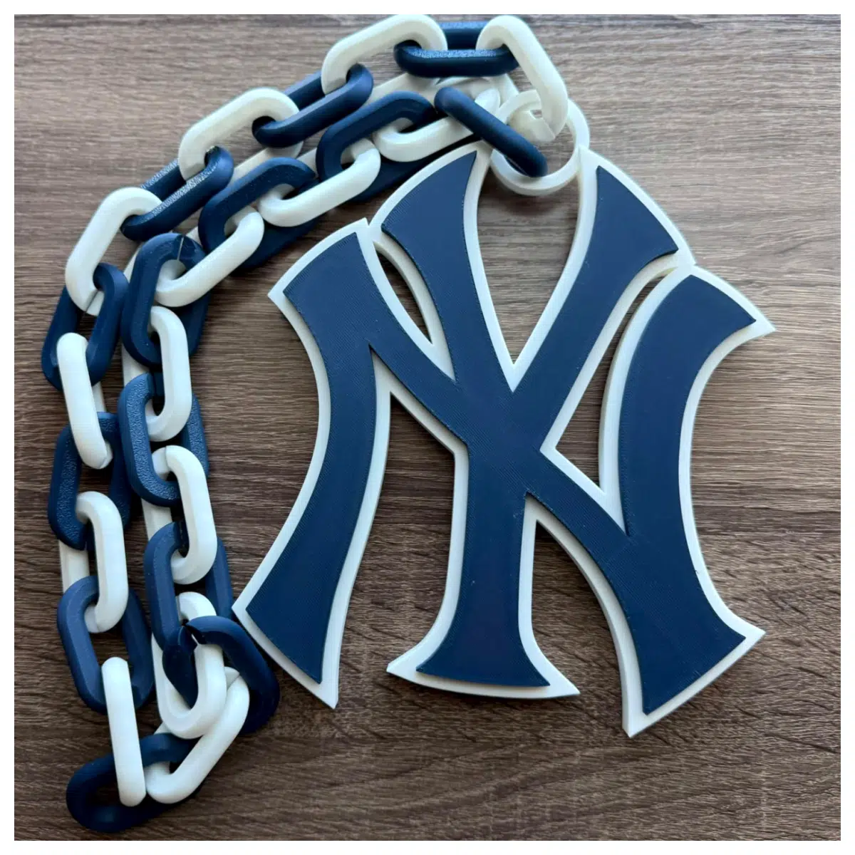 Oversized Pendant Necklace Baseball Gift Team Jewelry Sports Memorabilia Charm