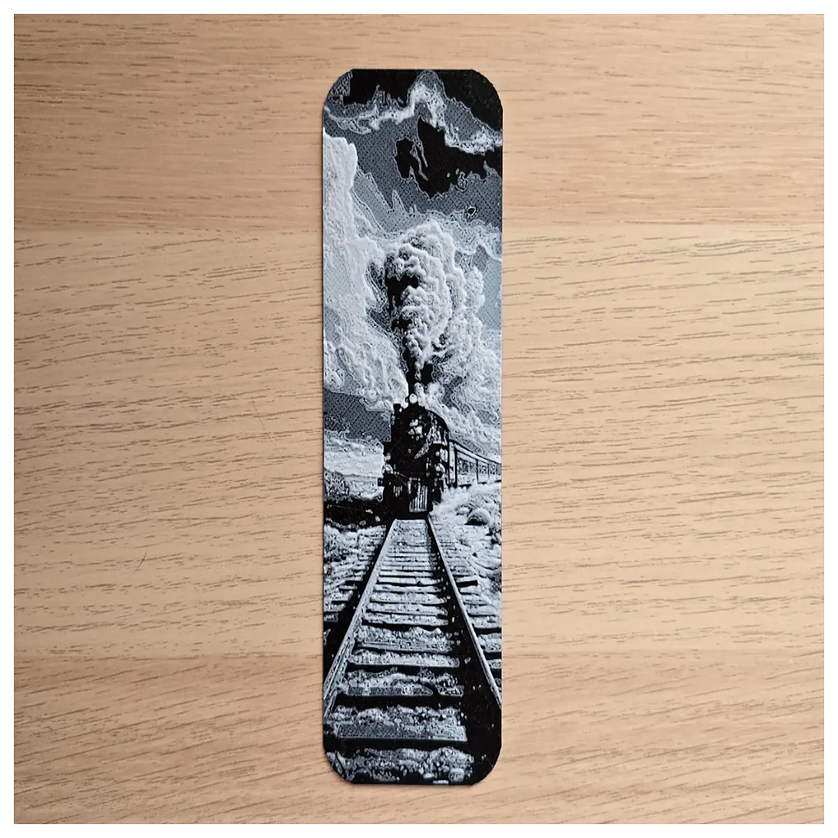 Western Train Bookmark Railroad Souvenir Nostalgic Travel Memory Collection Train Enthusiast Gift