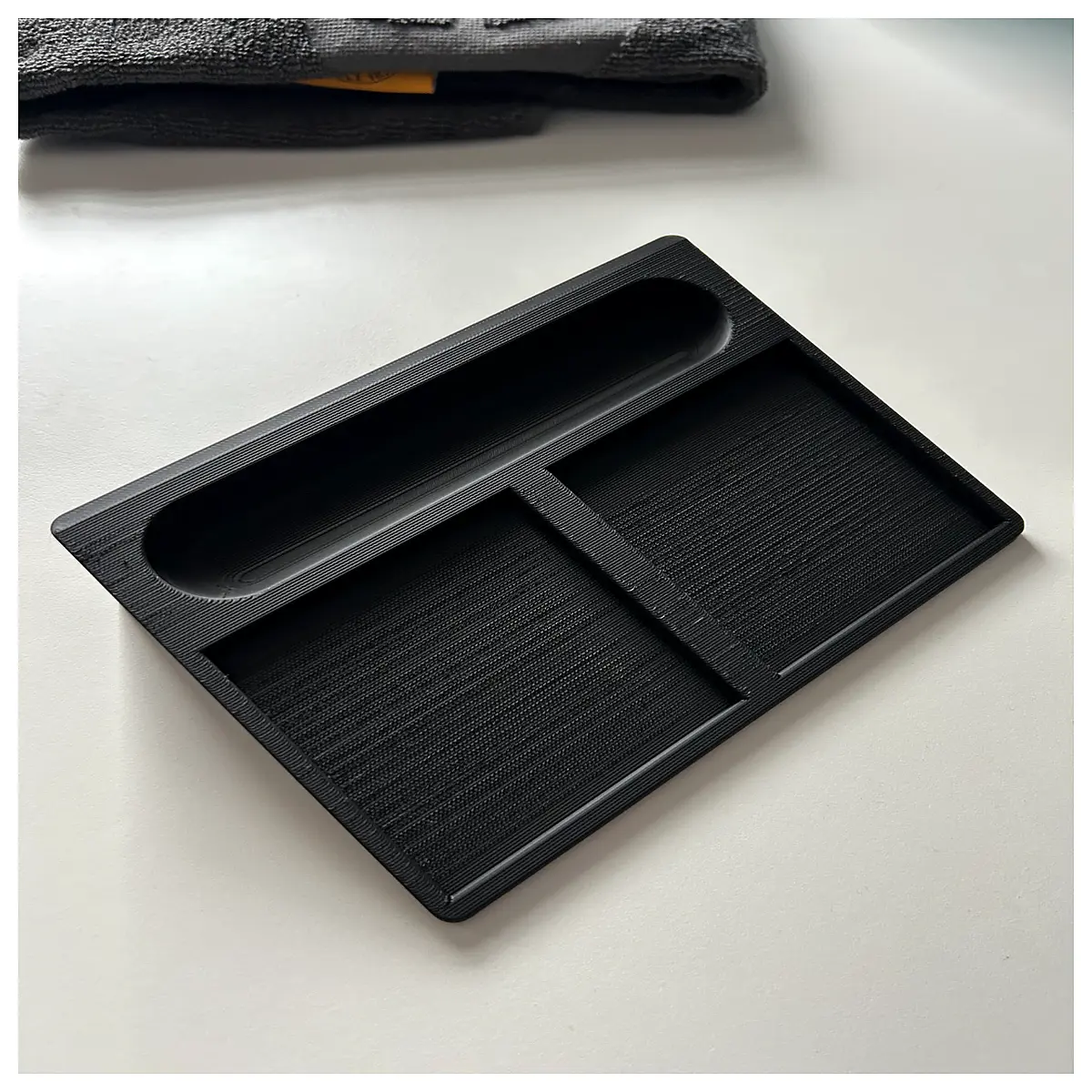 desk organizer for office supplies desktop storage box for pens and paperclips plastic file holder with compartments