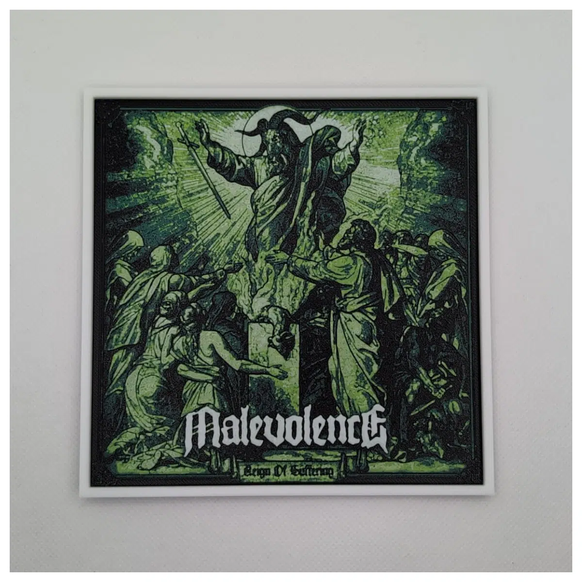 Malevolence Reign Of Suffering 2013 Album Death Dark Power Demon Band Music Horror Album Cover Death Album