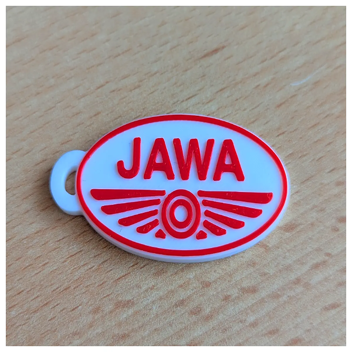 Jawawa Keychain Indonesian Style Decoration Car Keyring Phone Case Accessory Key Charm Gift Souvenir