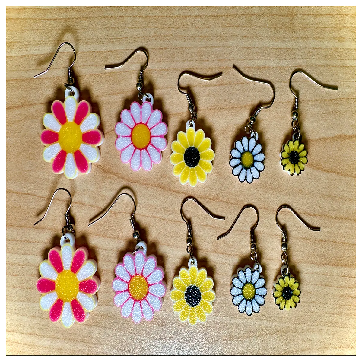 Flower Earrings Women s Style Elegant Decoration Party Gift Charming Earrings Romantic Accessories Floral Earrings