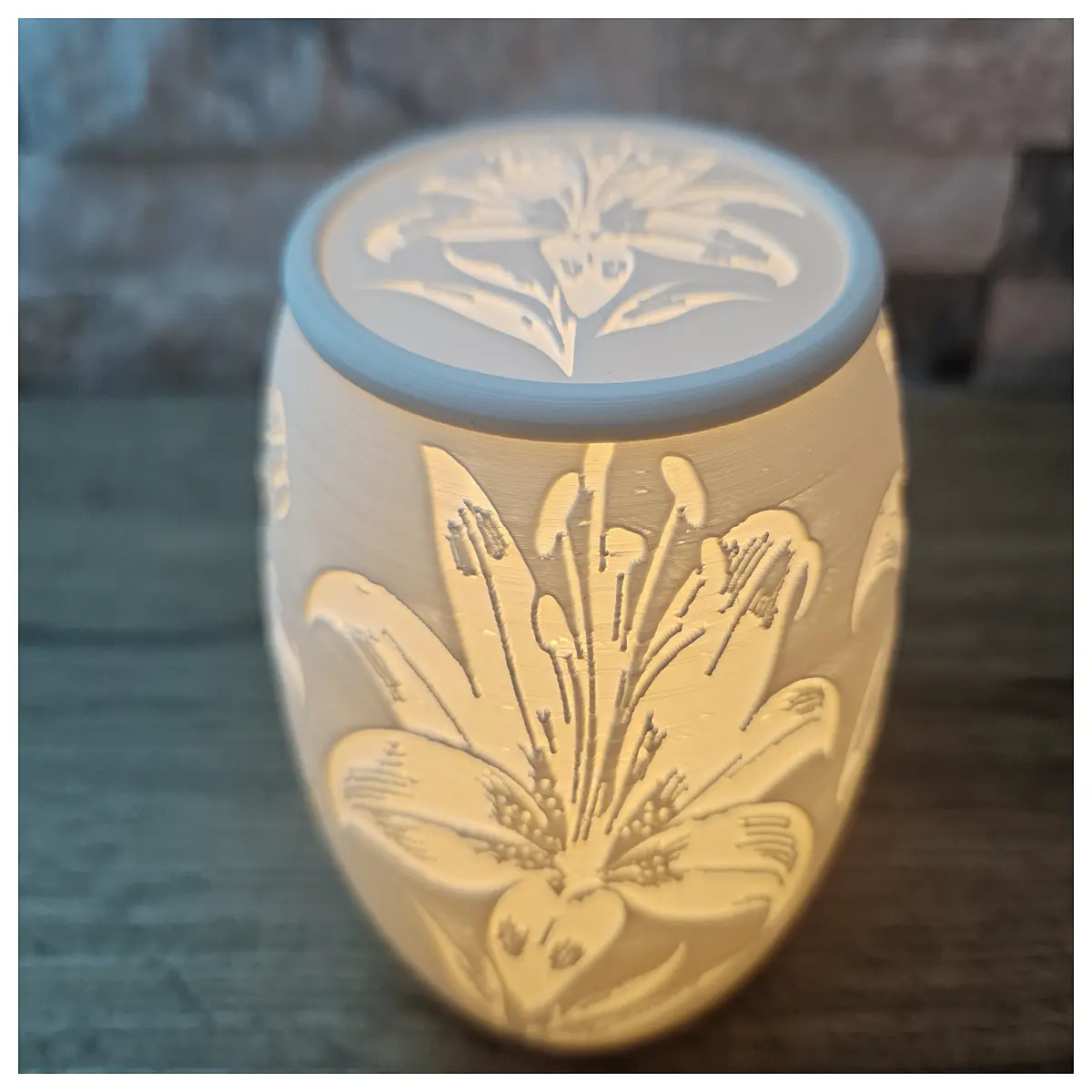 candle holder night lily no1 decorative table ambient glow for bedroom home decor
