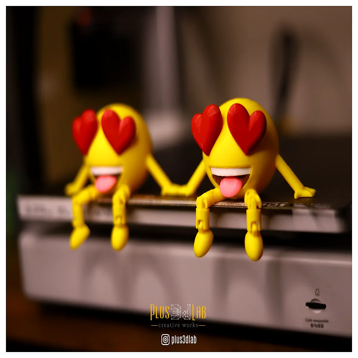 Moving Multi Joint Articulated Accessory Cute Animal Joint Model Expression Pack Component Cute Expression Joint Anime Peripheral