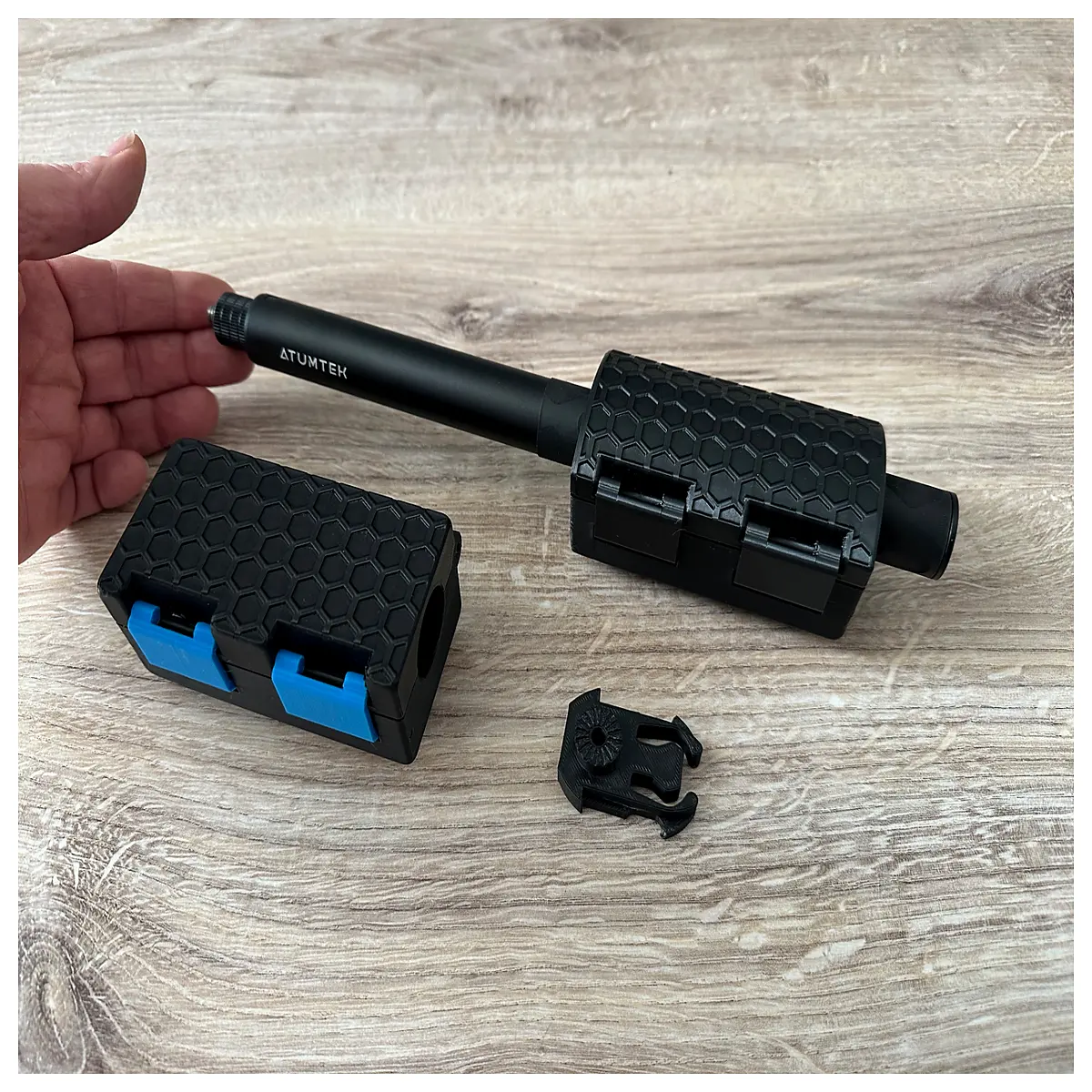 Atumtek Stick Mount Selfie Stick Stabilizer Phone Support 360 Degree Creative Shooting Accessory