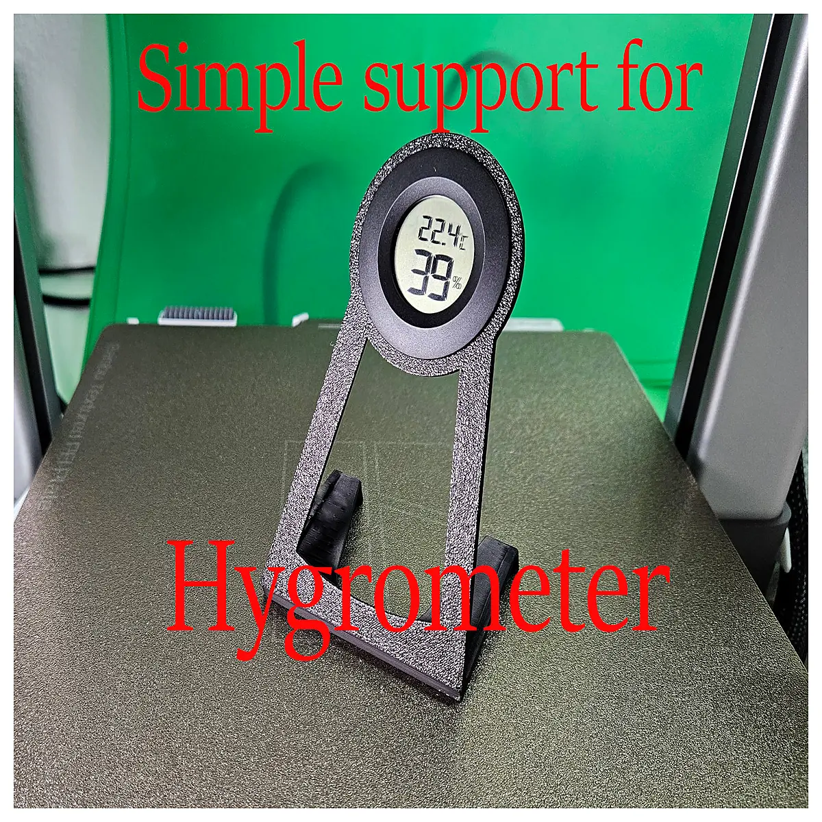 Hygrometer Wall Mount Holder Installation Bracket Humidity Measurement Support Indoor Environment Monitoring Accessories Wall Mounting Device