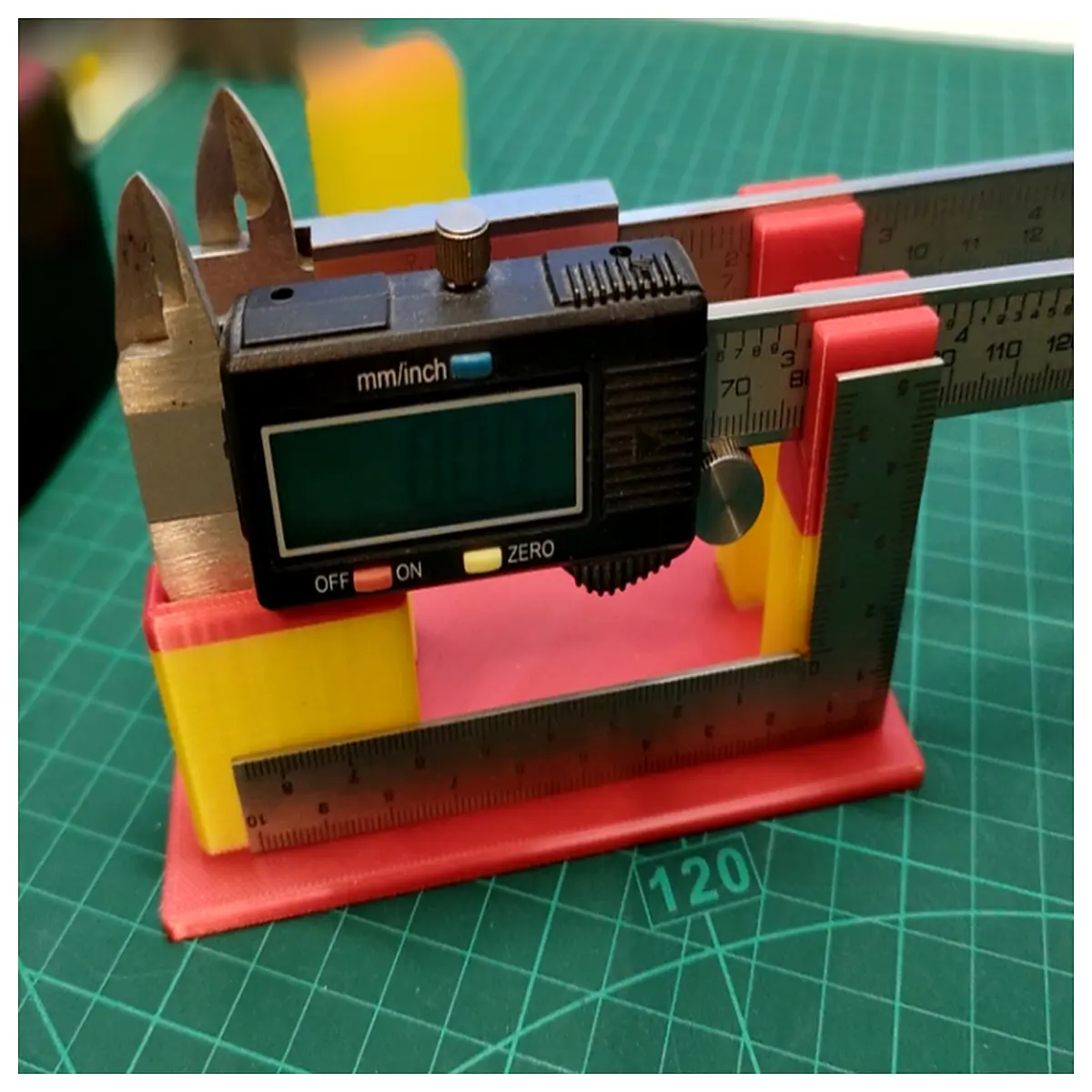 Caliper Stand Dual Caliper Clamp Measurement Tool Support Bracket Precision Holder Caliper Stand