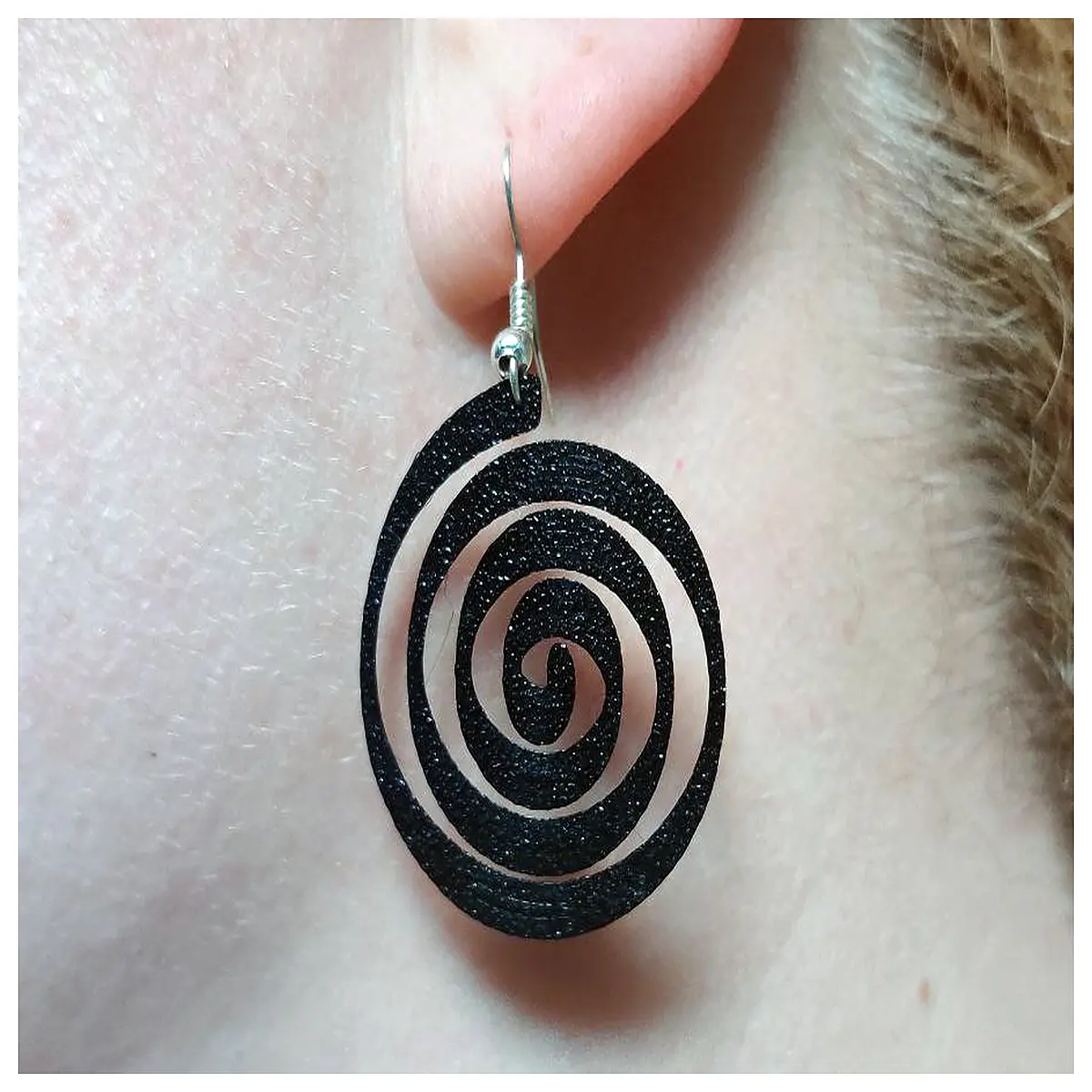 Hypnotic Spiral Earrings Women s Style Psychedelic Geometric Earring Fashion Earring Spiral Earring Geometric Earring Trendy Earring 925 Silver Earrin