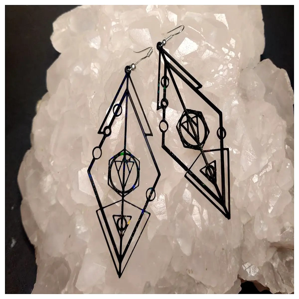 Geometry Earrings Women s Style Geometric Earring Creative Constellation Decoration Girlfriend Best Friend