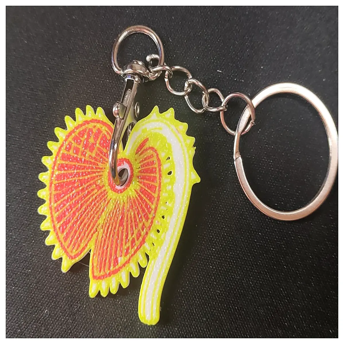 Shaped Keychain Charm Venus Flytrap Fern Oil Decoration Keyring Accessory Cute Hanging Pendant