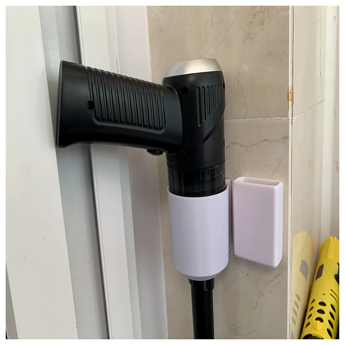 Handheld Vacuum Wall Mount Holder Wall Mounting System for Cleaning Tools Storage Convenient Home Cleaning Accessory
