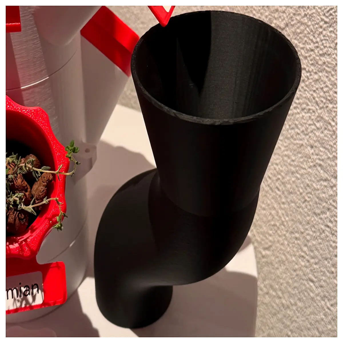 Hydroponic Tower Auto Watering Drip System Spout Grow Container Vertical Garden Planting Accessories Smart Hydroponics