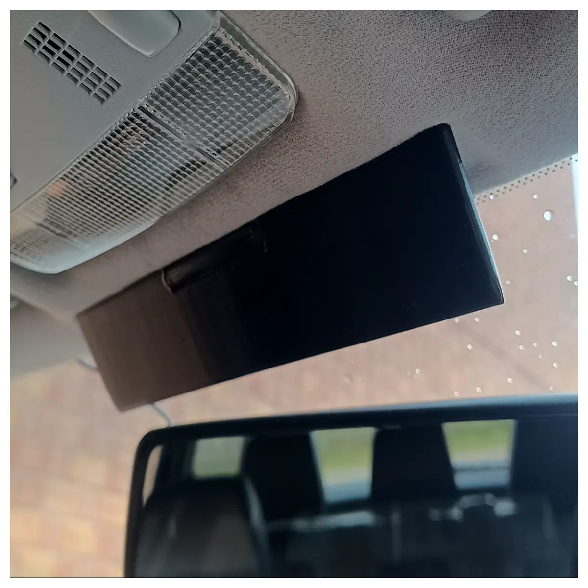 Central Sunshade Car Top Sun Visor Vehicle Windshield Rain Shade Sun Accessories Car Parts