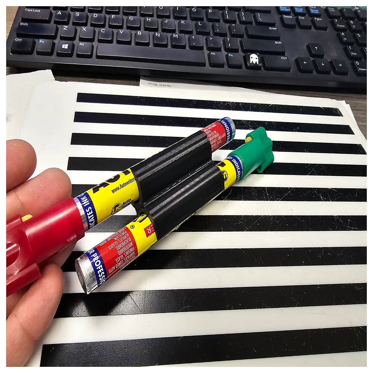 marker holder organizer for fineliners brush pens art supplies desk storage