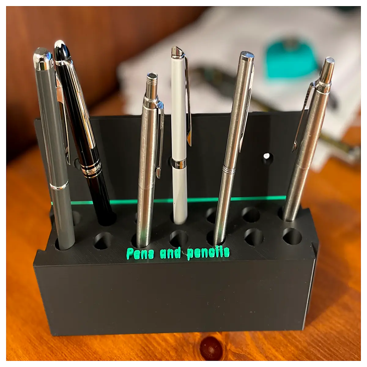 Pen Holder Organizer Box Pencil Case Desk Storage Container Student School Supplies Accessory Writing Utensil Organizer