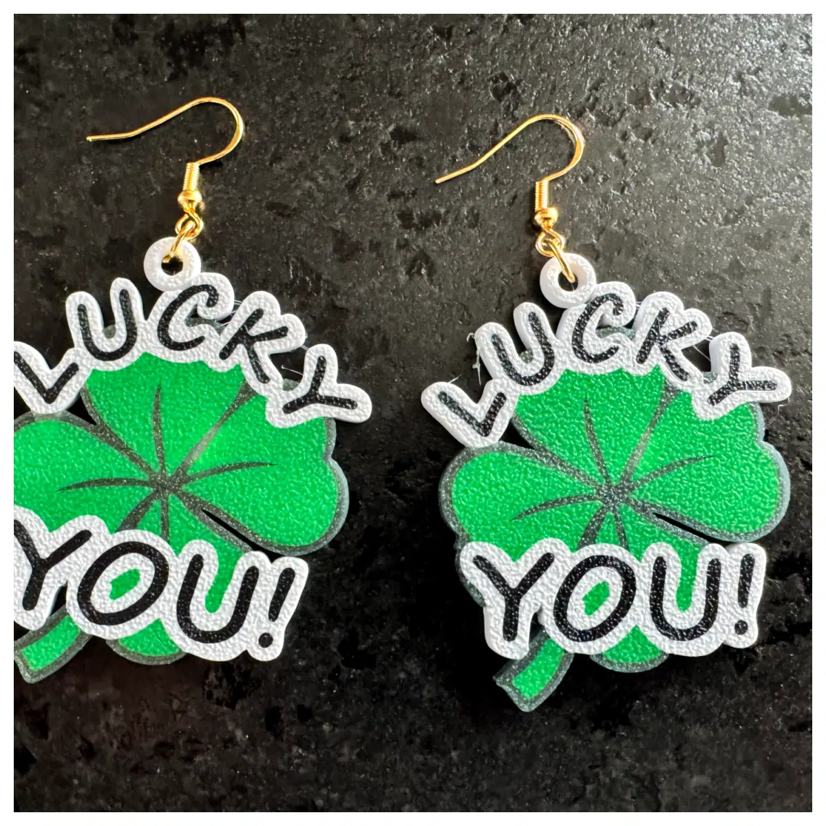 St Patrick s Day Earrings Green Lucky Charm Decoration Festival Earrings St Patrick s Day Gift
